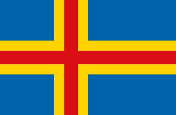 Bandera Islas Åland