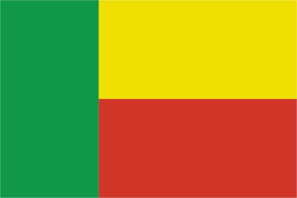 Bandera Benín