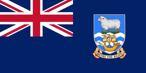 Flag Falkland Islands (Malvinas)