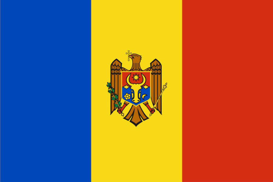 Flag Moldova, Republic of