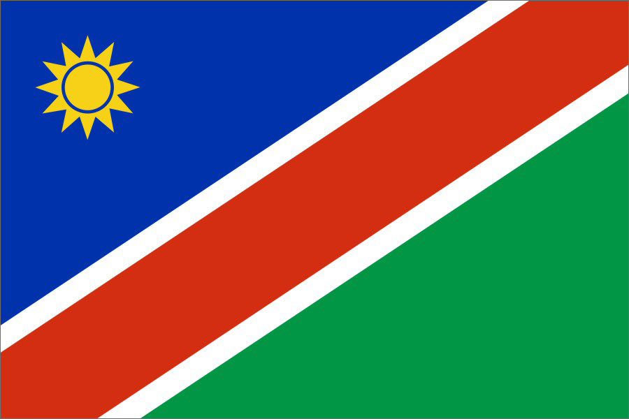 Flag Namibia
