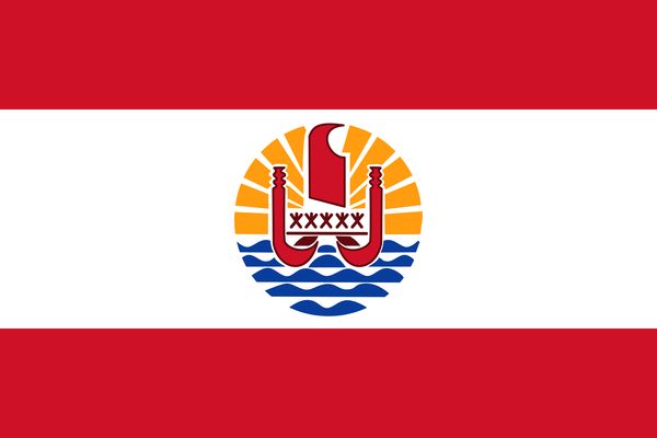 Flag French Polynesia