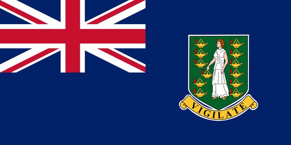 Flag Virgin Islands, British